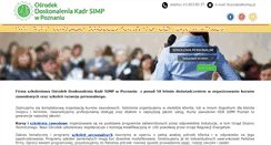 Desktop Screenshot of odksimp.pl